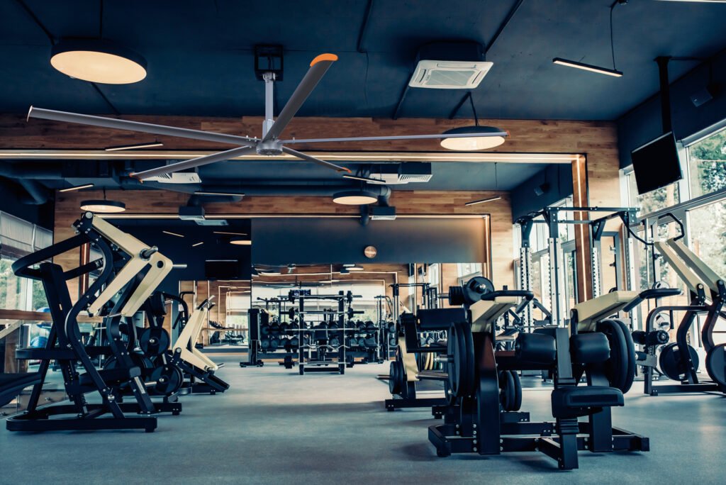 Ventiladores HVLS gimnasios